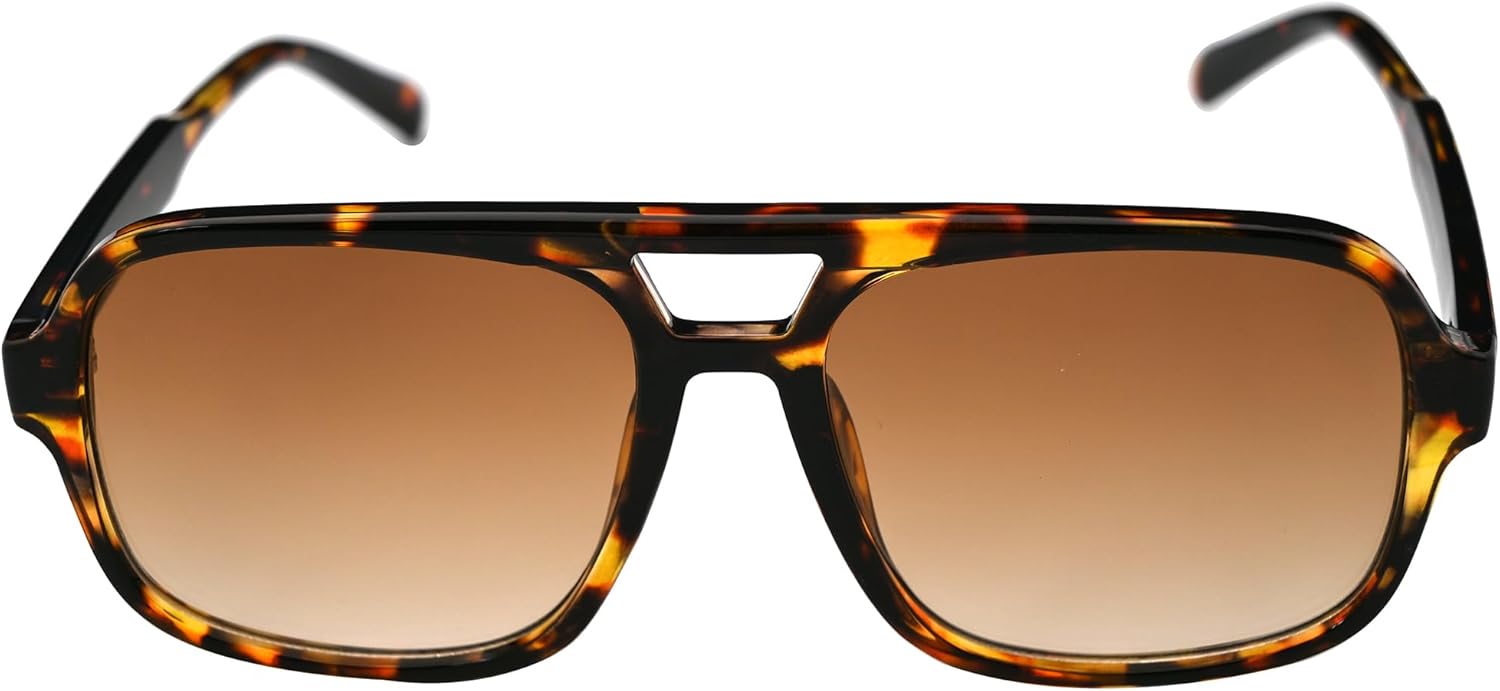 Ретро-солнцезащитные очки-авиаторы Onrtry для женщин и мужчин. Модные классические квадратные солнцезащитные очки-авиаторы в стиле 70-х годов. Винтажные тонированные линзы, A04 Tortoise/Gradient Brown
Ретро-солнцезащитные очки-авиаторы Onrtry для женщин и мужчин. Модные классические квадратные солнцезащитные очки-авиаторы в стиле 70-х годов. Винтажные тонированные линзы, A04 Tortoise/Gradient Brown