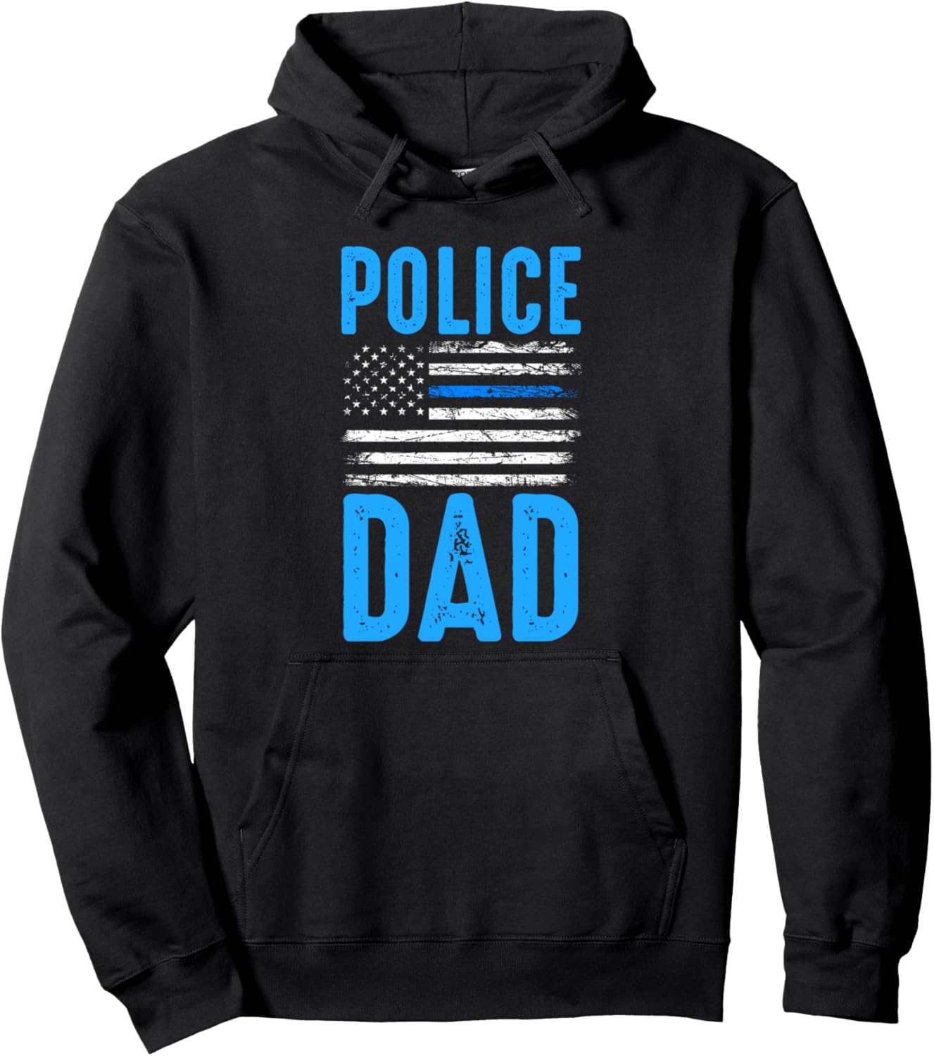 Толстовка с надписью «Полицейский папа» Policeman Gifts, черный
Толстовка с надписью «Полицейский папа» Policeman Gifts, черный