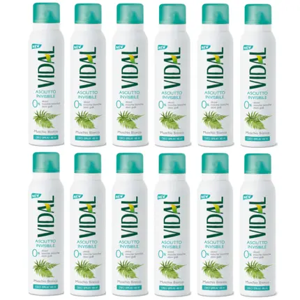 Дезодорант с белым мускусом Muschio Bianco Asciutto Invisibile 48H 150мл Vidal
Дезодорант с белым мускусом Muschio Bianco Asciutto Invisibile 48H 150мл Vidal