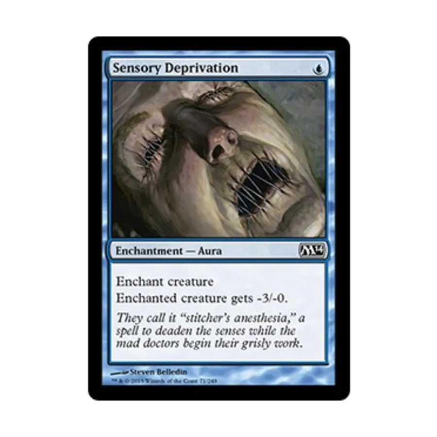 CCG Сенсорная депривация (C) (фольга), MTG - Magic 2014
CCG Сенсорная депривация (C) (фольга), MTG - Magic 2014