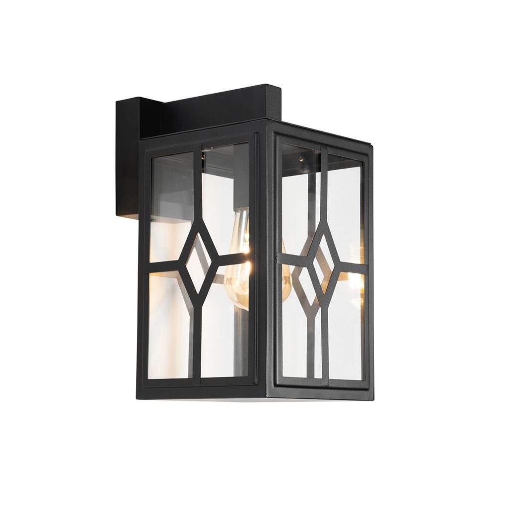 QAZQA - Classic I Antique Classic уличный настенный светильник, черный IP44 - London I Наружное освещение - Steel Square - Светодиод подходит E27
QAZQA - Classic I Antique Classic уличный настенный светильник, черный IP44 - London I Наружное освещение - Steel Square - Светодиод подходит E27