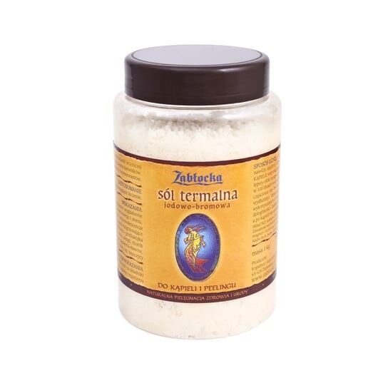 Термальная соль для ванн, 1000 г Zabłocka
Термальная соль для ванн, 1000 г Zabłocka