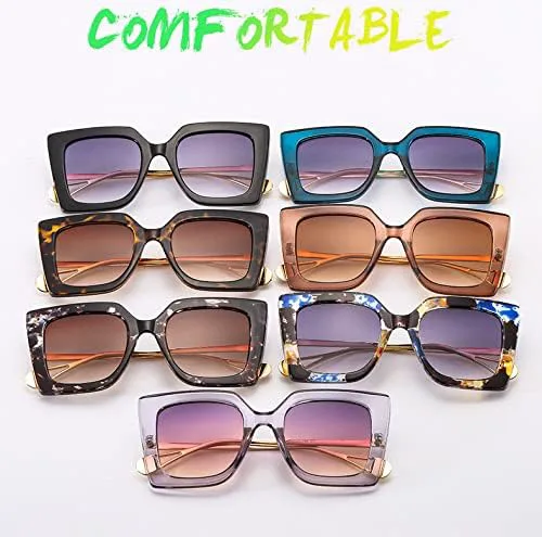 Женские солнцезащитные очки большого размера, винтажные женские очки в металлической оправе для путешествий, большие солнцезащитные очки MTZJH, Brown Leopard
Женские солнцезащитные очки большого размера, винтажные женские очки в металлической оправе для путешествий, большие солнцезащитные очки MTZJH, Brown Leopard