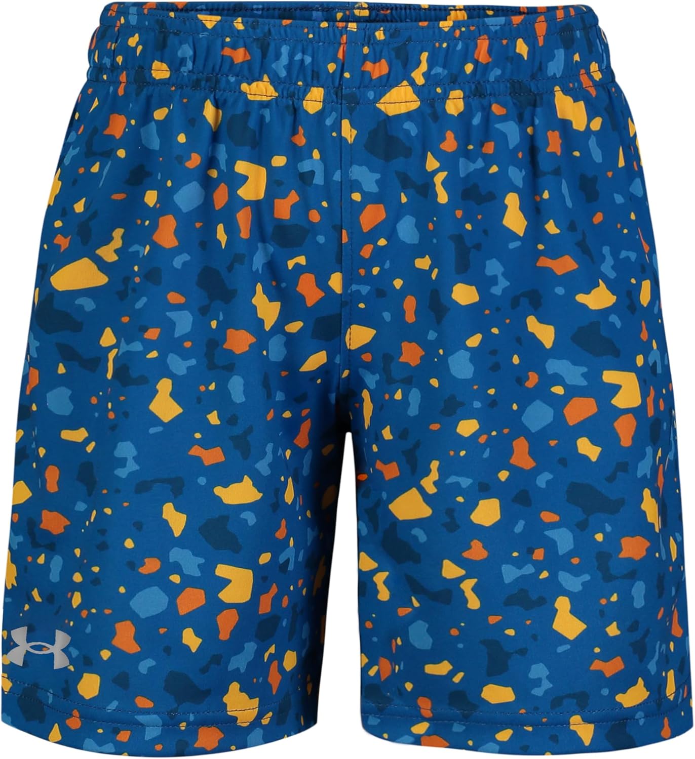 Детские шорты Under Armour Prototype, эластичный пояс, мягкие и удобные., Photon Blue/Orange
Детские шорты Under Armour Prototype, эластичный пояс, мягкие и удобные., Photon Blue/Orange
