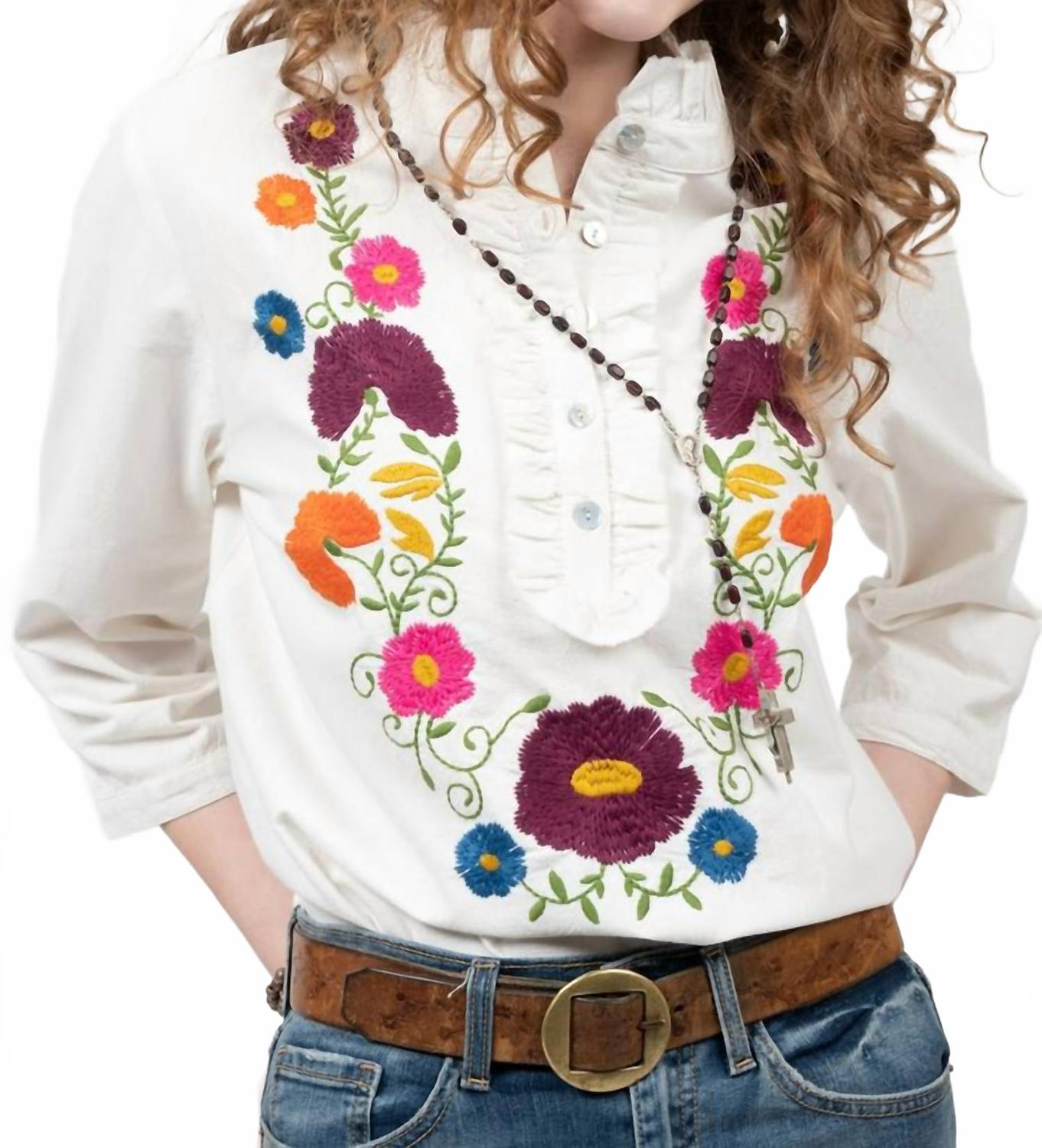 Женский топ Juana с цветочным принтом в белом цвете Ivy Jane
Женский топ Juana с цветочным принтом в белом цвете Ivy Jane