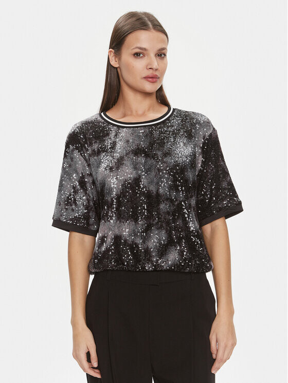 Блуза стандартного кроя Liu Jo, черный
Блуза стандартного кроя Liu Jo, черный