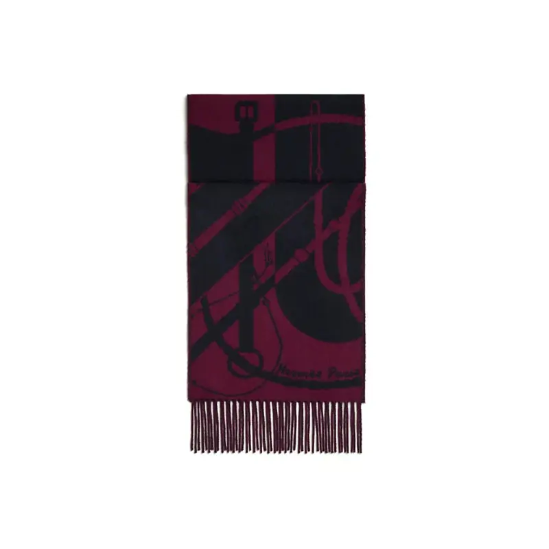 Кашемировый шарф Unisex Purple HERMES, фиолетовый
Кашемировый шарф Unisex Purple HERMES, фиолетовый