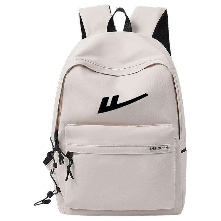 WARRIOR Нейлоновый рюкзак унисекс свежий зеленый и бордовый, White with Huili Logo 
WARRIOR Нейлоновый рюкзак унисекс свежий зеленый и бордовый, White with Huili Logo