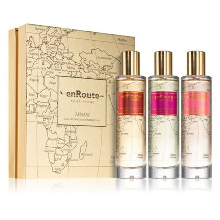 Подарочный набор En Route Pour Femme для женщин 3х50 мл, Afnan
Подарочный набор En Route Pour Femme для женщин 3х50 мл, Afnan