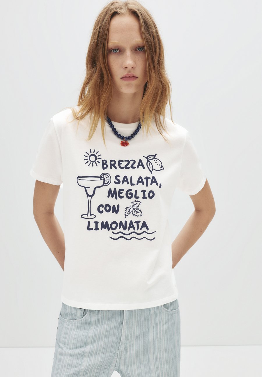Футболка PULL&BEAR Print T-shirt, White
Футболка PULL&BEAR Print T-shirt, White