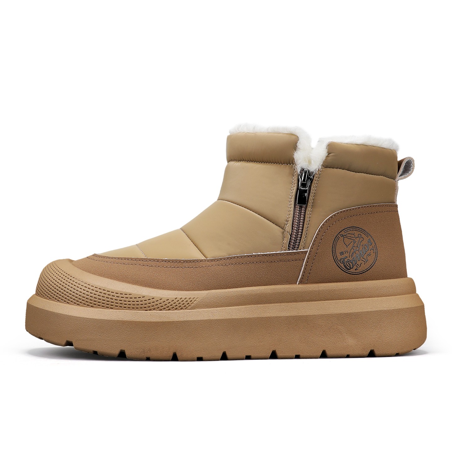 WARRIOR Зимние ботинки мужские Black Beige
WARRIOR Зимние ботинки мужские Black Beige