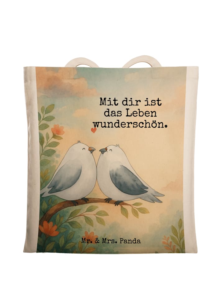 Mr. & Mrs. Panda Сумка-шоппер с надписью «Любовь горлиц» белого цвета
Mr. & Mrs. Panda Сумка-шоппер с надписью «Любовь горлиц» белого цвета