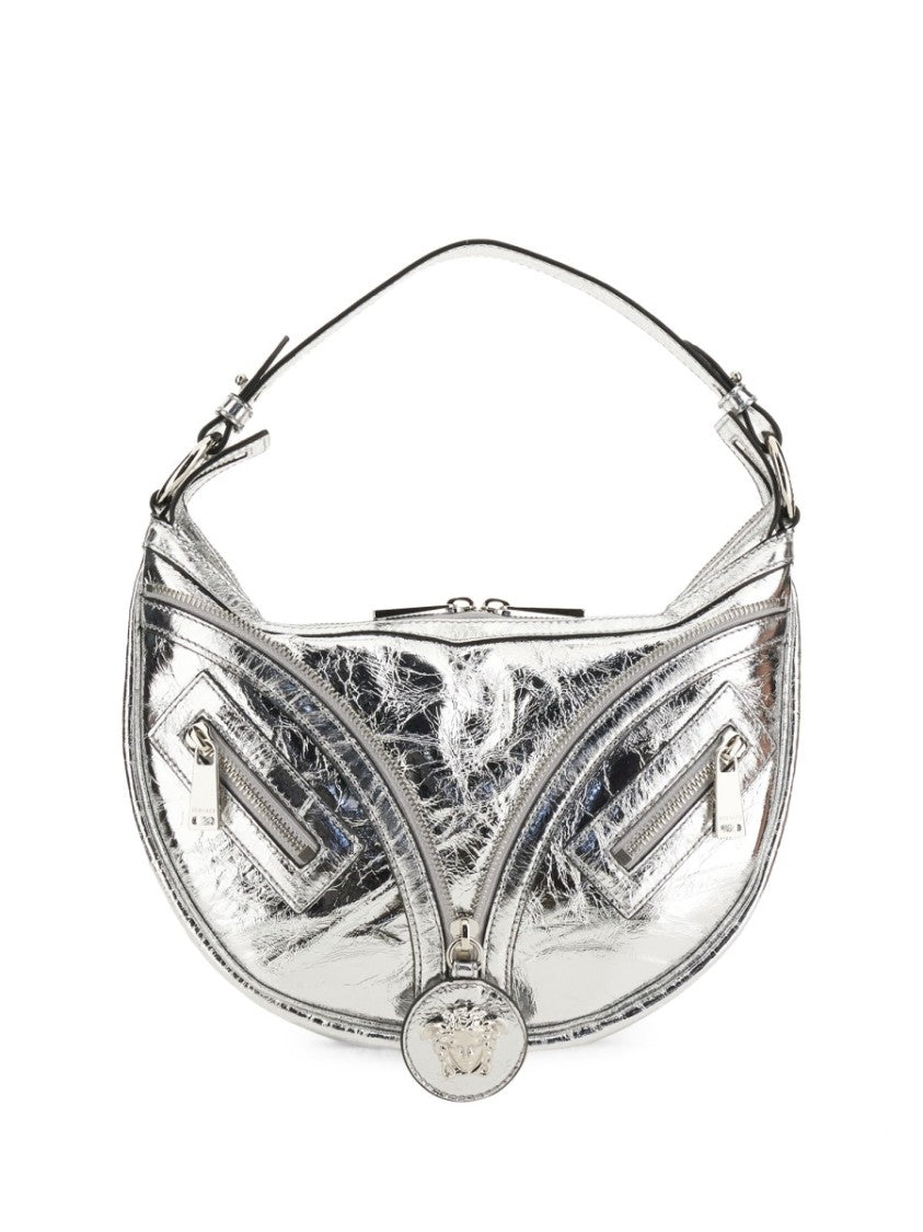 Repeat Small Hobo Bag Versace, серебряный
Repeat Small Hobo Bag Versace, серебряный
