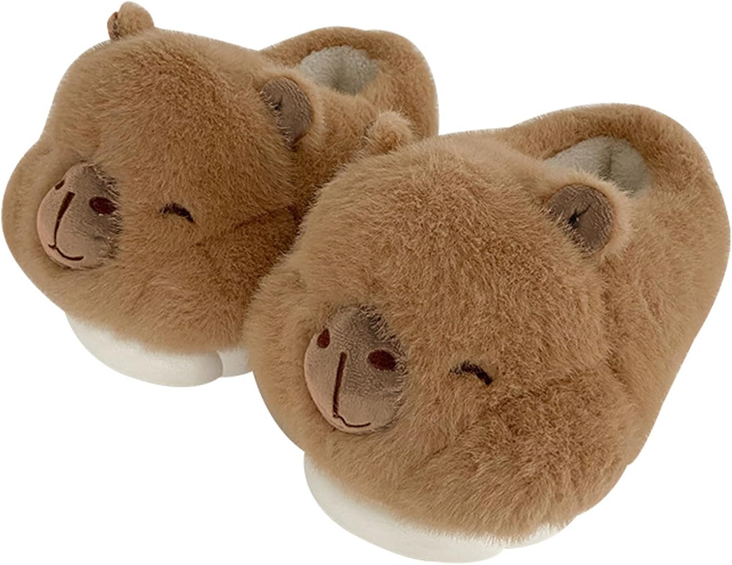 Милые мягкие плюшевые теплые тапочки на Хэллоуин для женщин и мужчин, пушистые уютные домашние тапочки с закрытой пяткой, хлопковые тапочки с животными, забавные меховые тапочки для спальни Angelgift, Capibara
Милые мягкие плюшевые теплые тапочки на Хэллоуин для женщин и мужчин, пушистые уютные домашние тапочки с закрытой пяткой, хлопковые тапочки с животными, забавные меховые тапочки для спальни Angelgift, Capibara