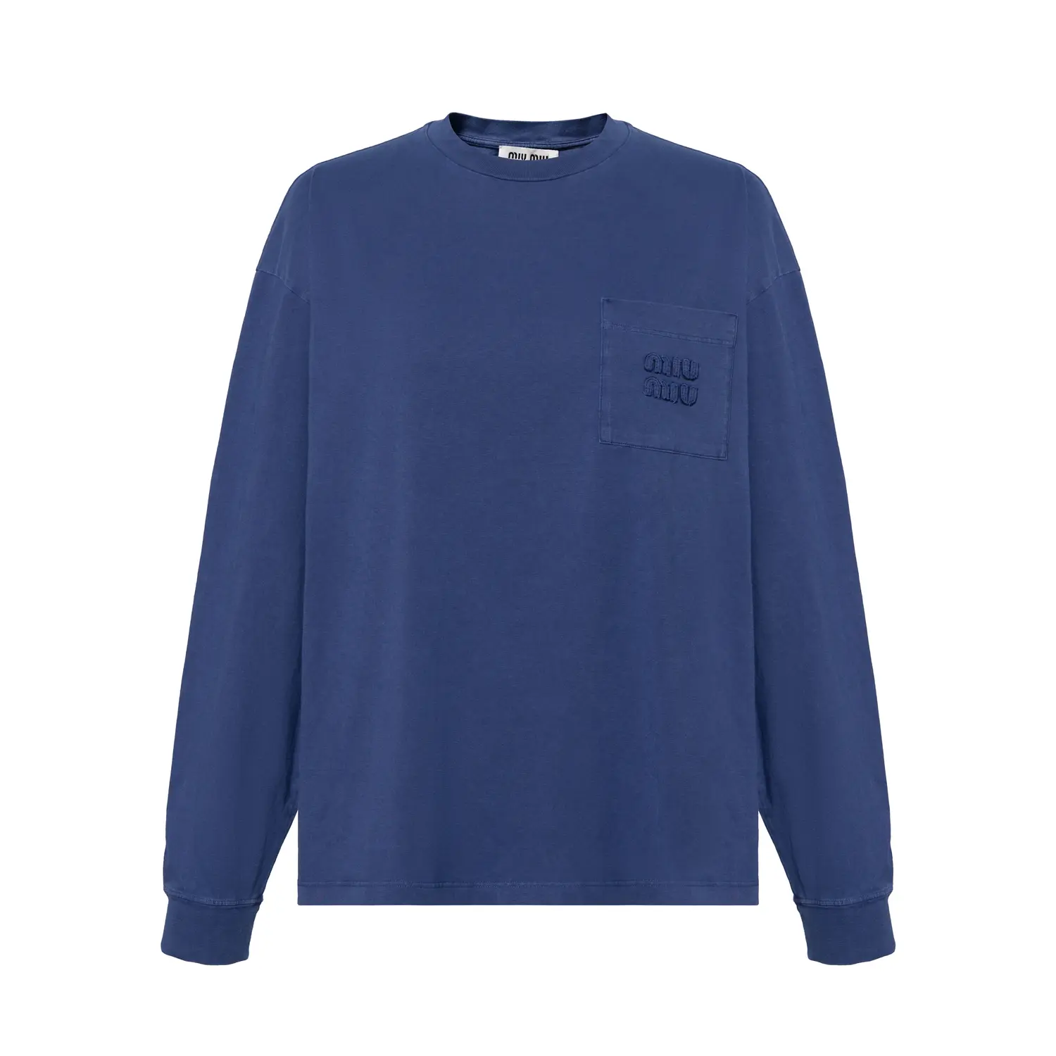 MIU MIU Футболка женская синяя, Синий, MIU MIU Футболка женская синяя
MIU MIU Футболка женская синяя, Синий, MIU MIU Футболка женская синяя