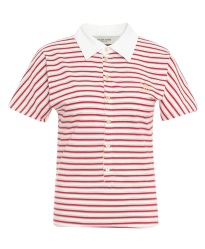 Узкая рубашка-поло Journey Golden Goose, красный
Узкая рубашка-поло Journey Golden Goose, красный