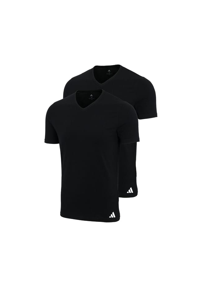 Майка / рубашка с коротким рукавом 2 шт. в упаковке активный гибкий хлопок Adidas, черный
Майка / рубашка с коротким рукавом 2 шт. в упаковке активный гибкий хлопок Adidas, черный