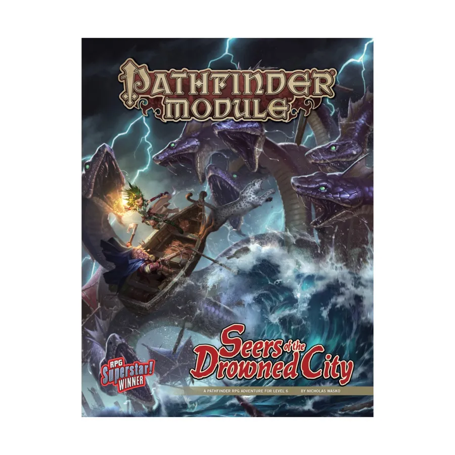 Модуль Seer of the Drowned City, Pathfinder Roleplaying Game (1st Edition) - Modules - 6th-10th Levels
Модуль Seer of the Drowned City, Pathfinder Roleplaying Game (1st Edition) - Modules - 6th-10th Levels