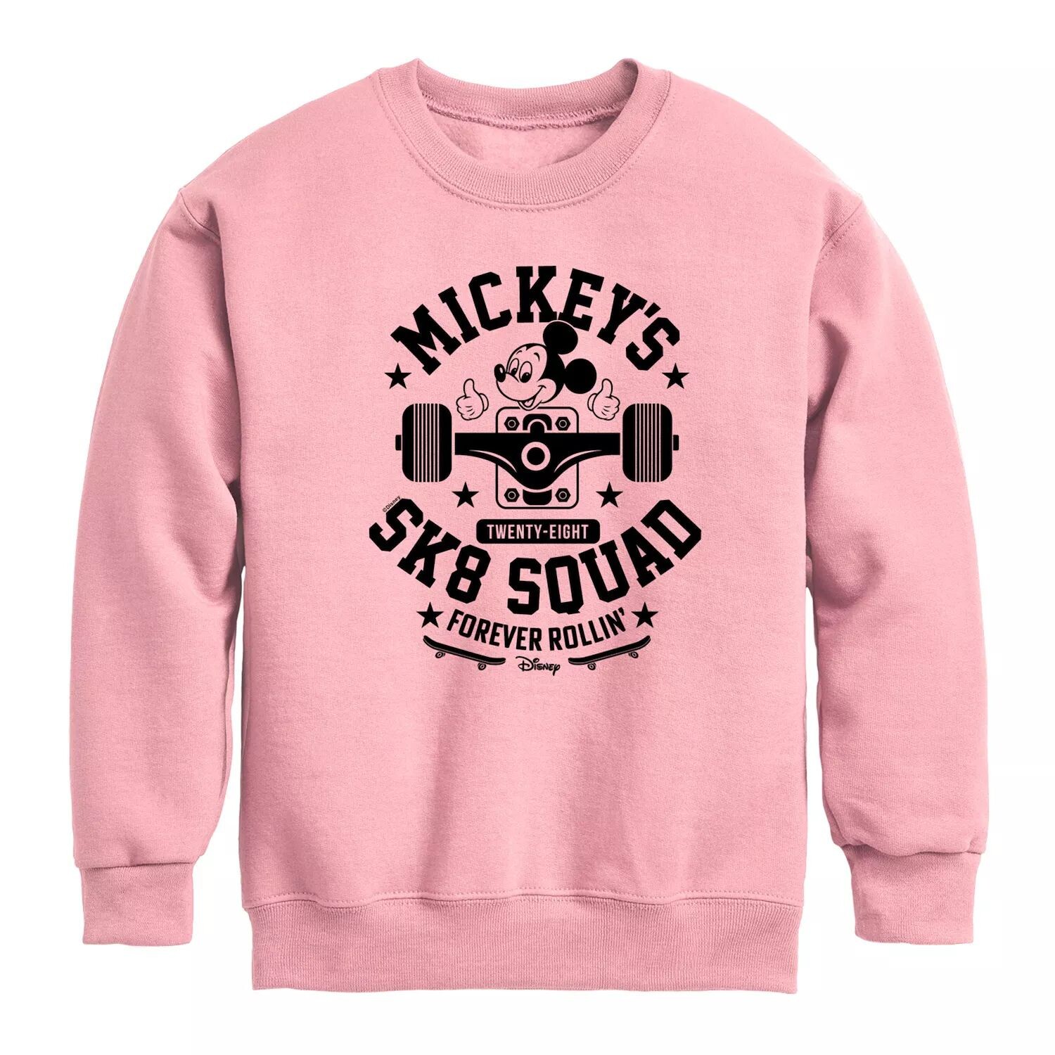 Флисовая толстовка с рисунком Микки Мауса Disney's Sk8 Squad для мальчиков 8–20 лет Licensed Character, розовый
Флисовая толстовка с рисунком Микки Мауса Disney's Sk8 Squad для мальчиков 8–20 лет Licensed Character, розовый