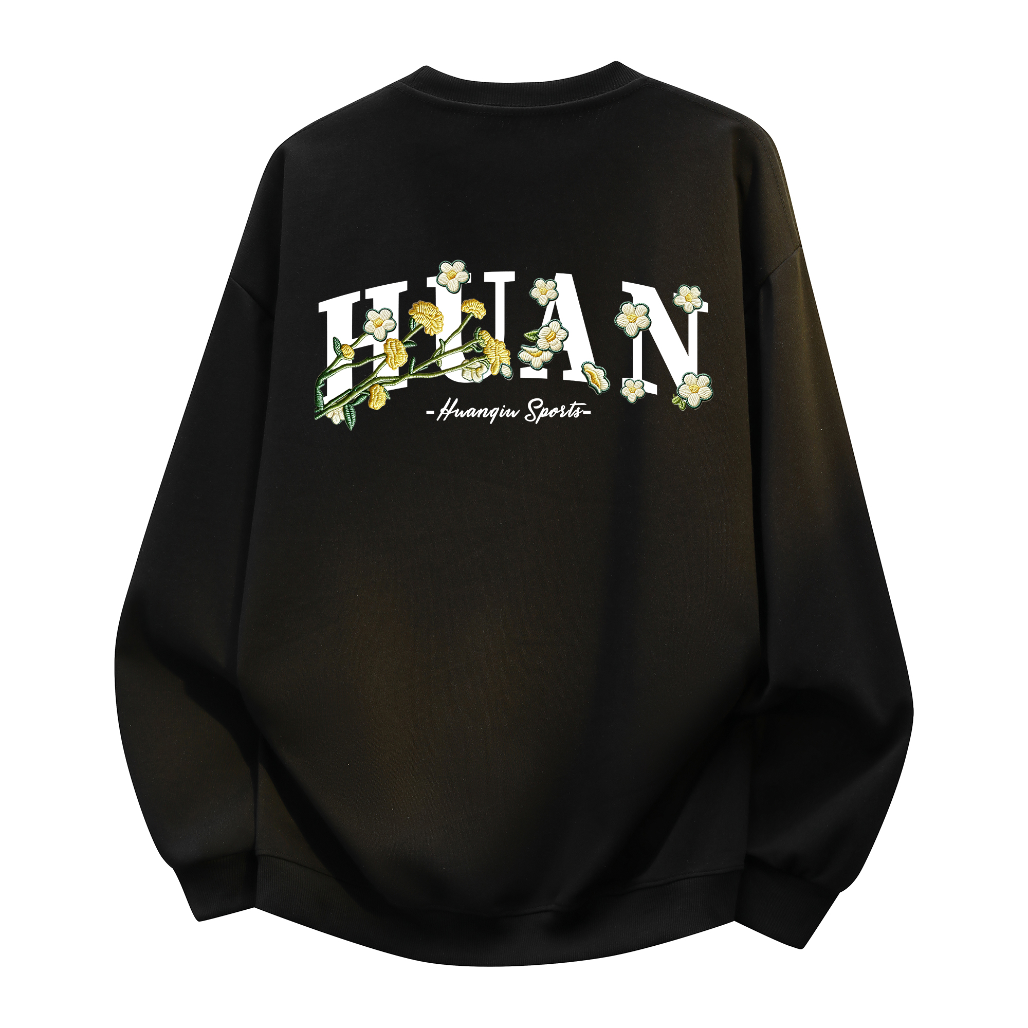 Свитшот с круглым вырезом Unisex HUANQIU, черный (fleece-lined)
Свитшот с круглым вырезом Unisex HUANQIU, черный (fleece-lined)