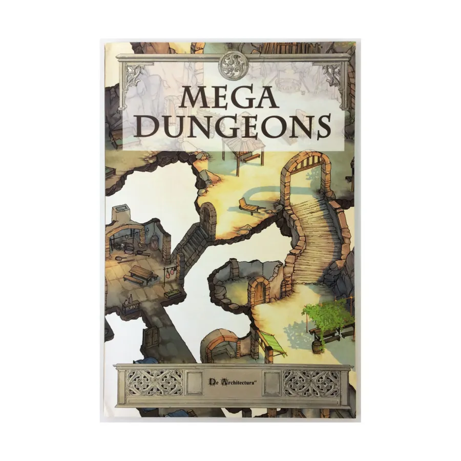 Mega Dungeons, Role Playing Games (De Architecturart), мягкая обложка 
Mega Dungeons, Role Playing Games (De Architecturart), мягкая обложка