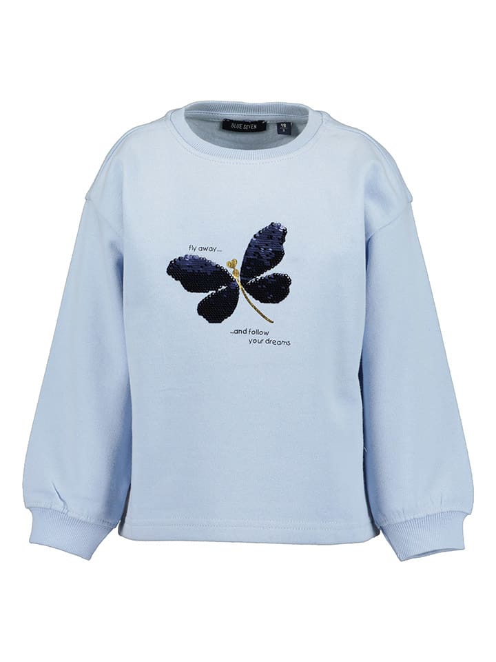 Светло-голубая толстовка Blue Seven
Светло-голубая толстовка Blue Seven