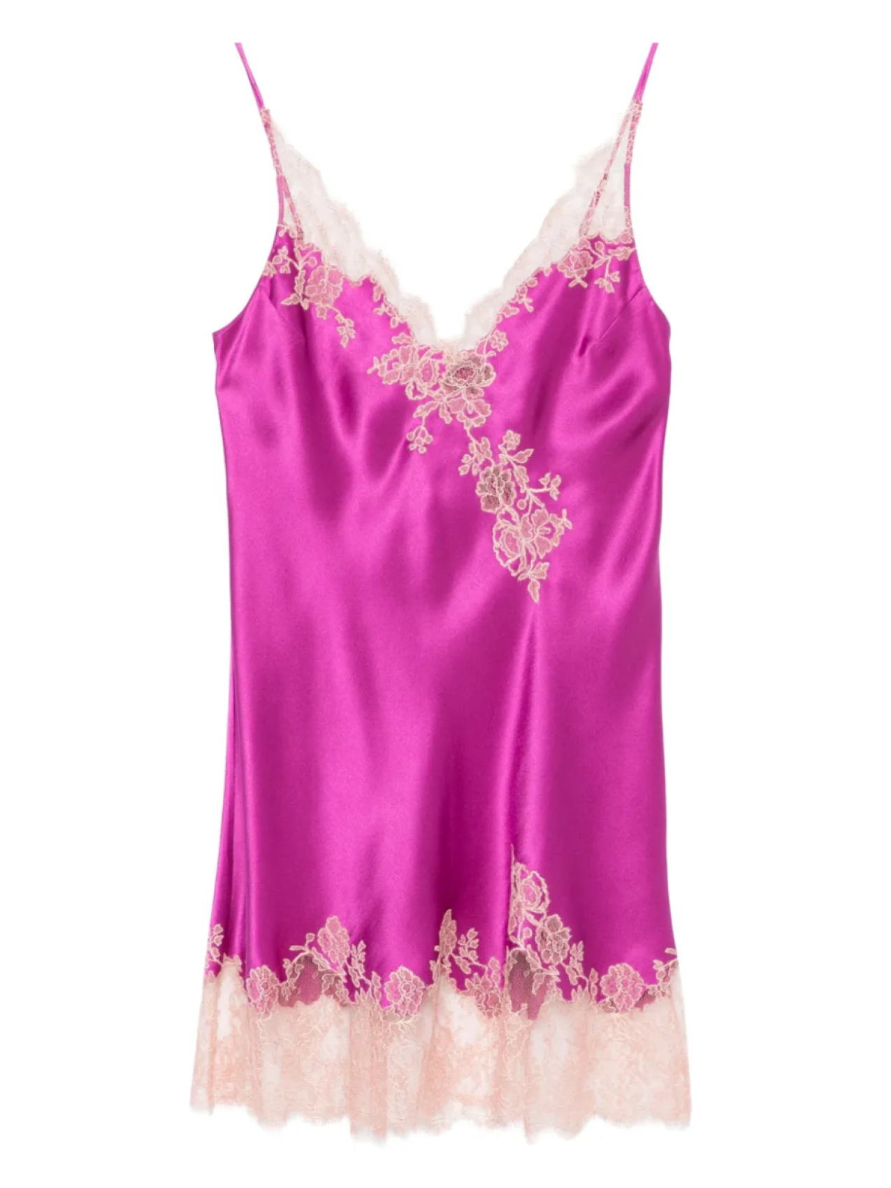 Ночная сорочка с кружевом Calais-Caudry Carine Gilson, фиолетовый
Ночная сорочка с кружевом Calais-Caudry Carine Gilson, фиолетовый