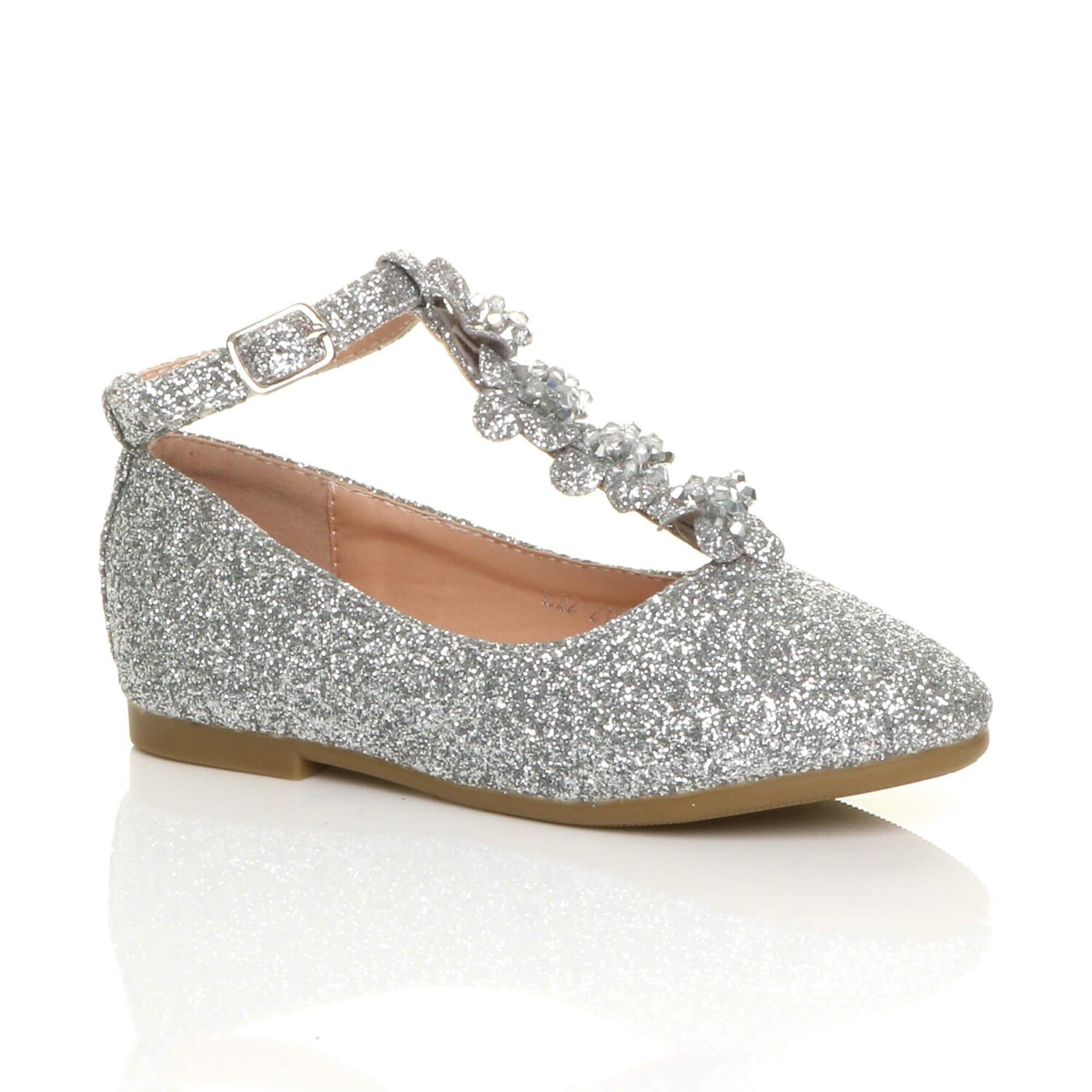 Блестящие балетки на плоском каблуке с Т-образной планкой AJVANI, серебро
Блестящие балетки на плоском каблуке с Т-образной планкой AJVANI, серебро