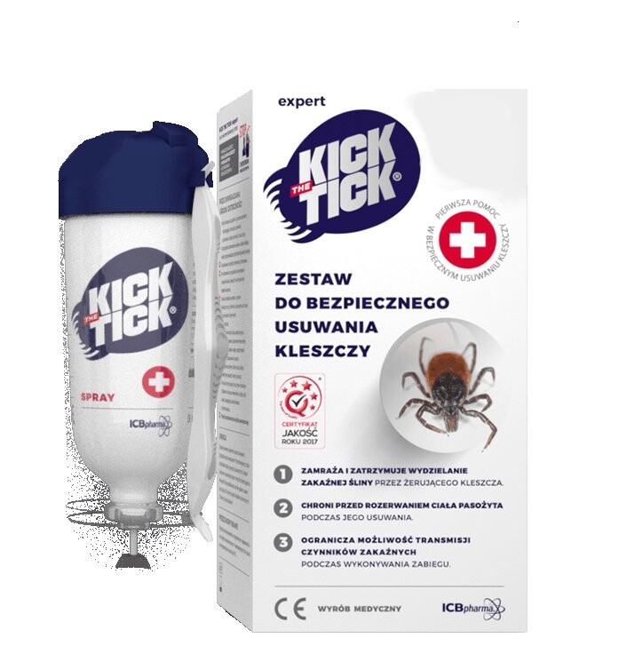 Kick The Tick, набор для удаления клещей, 1 шт
Kick The Tick, набор для удаления клещей, 1 шт