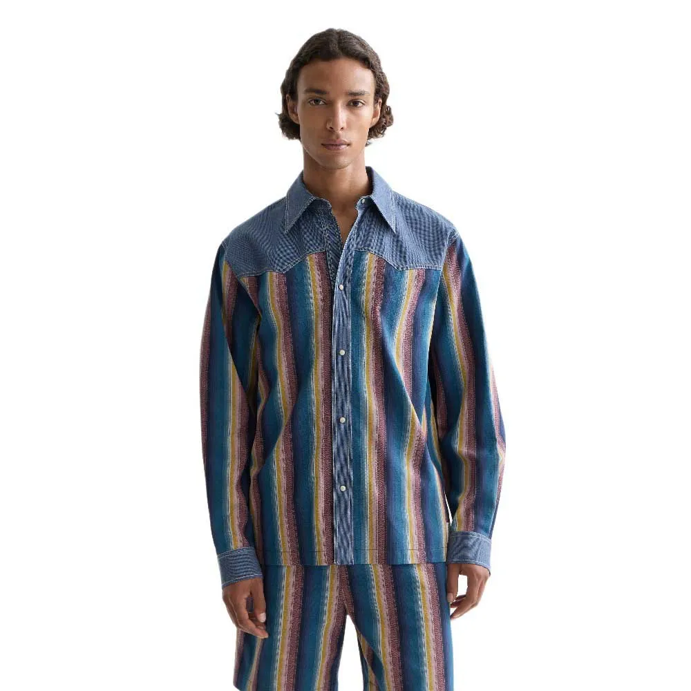 Рубашка с длинным рукавом Scotch & Soda 183002, синий
Рубашка с длинным рукавом Scotch & Soda 183002, синий