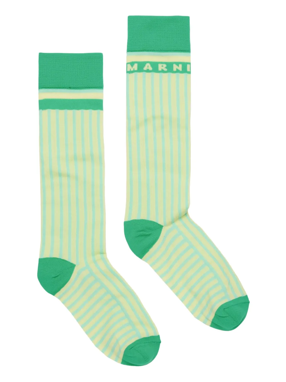 Носки в полоску Marni Kids, зеленый
Носки в полоску Marni Kids, зеленый