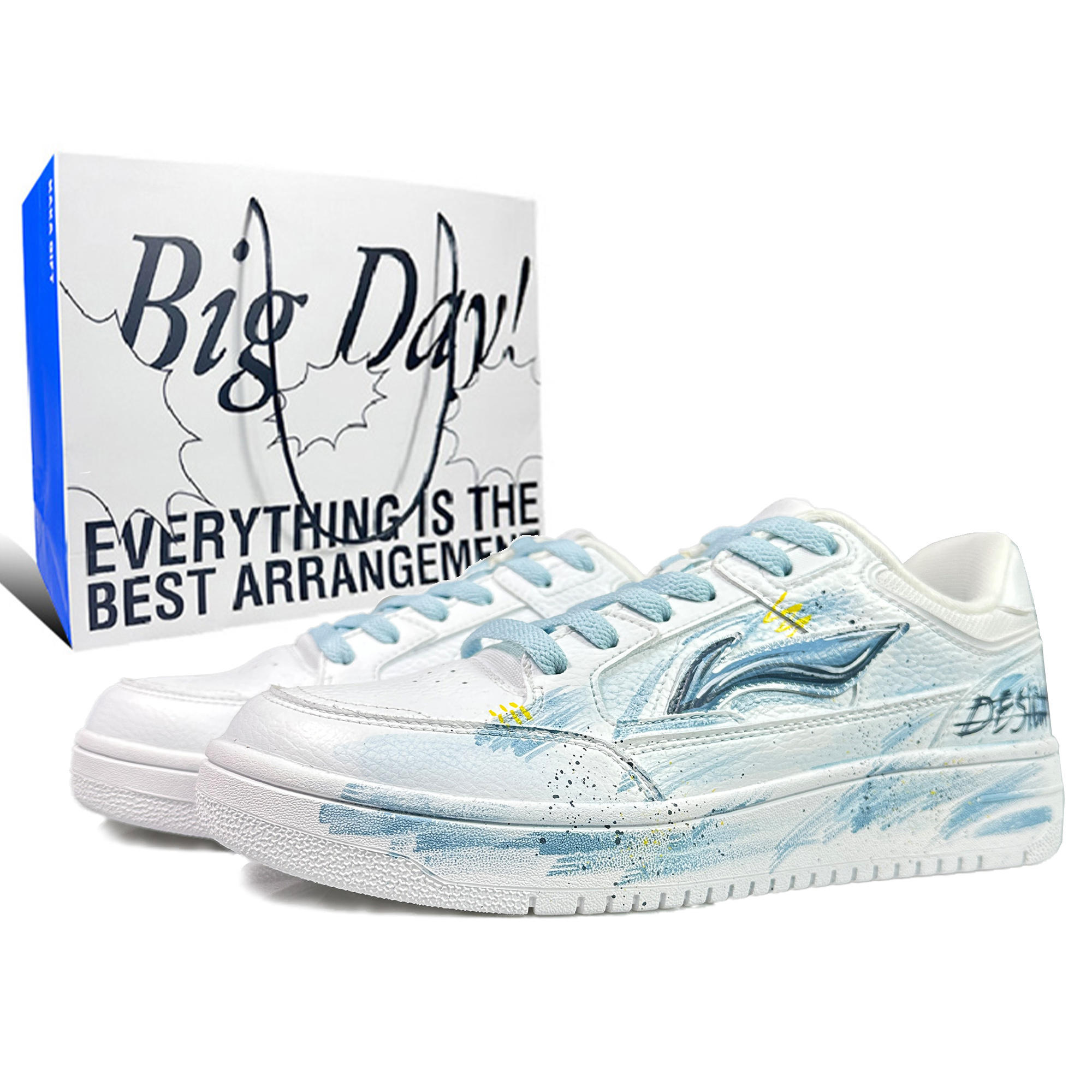 LINING Кроссовки для скейтбординга Tianji Slip Sistent, водонепроницаемые, низкие, мужские, белые, синие
LINING Кроссовки для скейтбординга Tianji Slip Sistent, водонепроницаемые, низкие, мужские, белые, синие