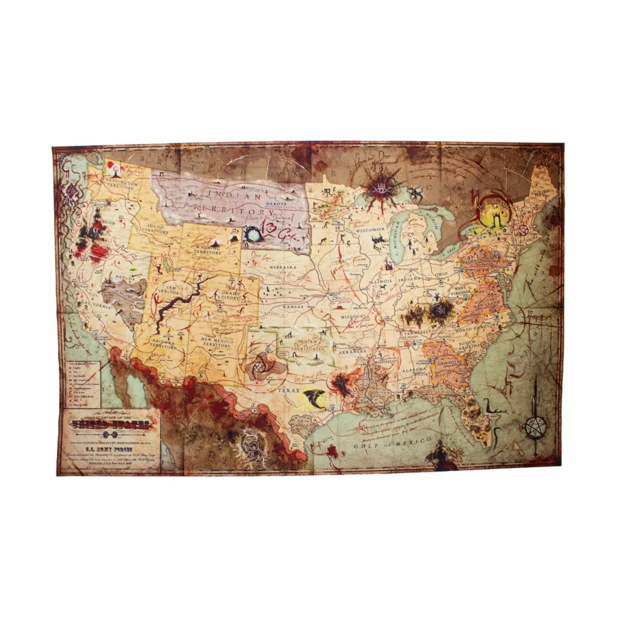 Бархатная карта Weird Frontiers A1, Role Playing Games Adventures & Supplements (All Rolled Up)
Бархатная карта Weird Frontiers A1, Role Playing Games Adventures & Supplements (All Rolled Up)