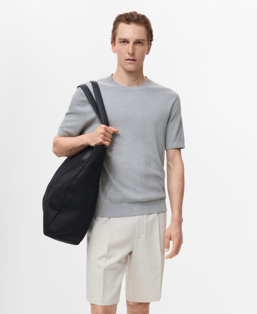 Мужская трикотажная футболка в рубчик MANGO, Sky Blue, Синий, Мужская трикотажная футболка в рубчик MANGO, Sky Blue
Мужская трикотажная футболка в рубчик MANGO, Sky Blue, Синий, Мужская трикотажная футболка в рубчик MANGO, Sky Blue