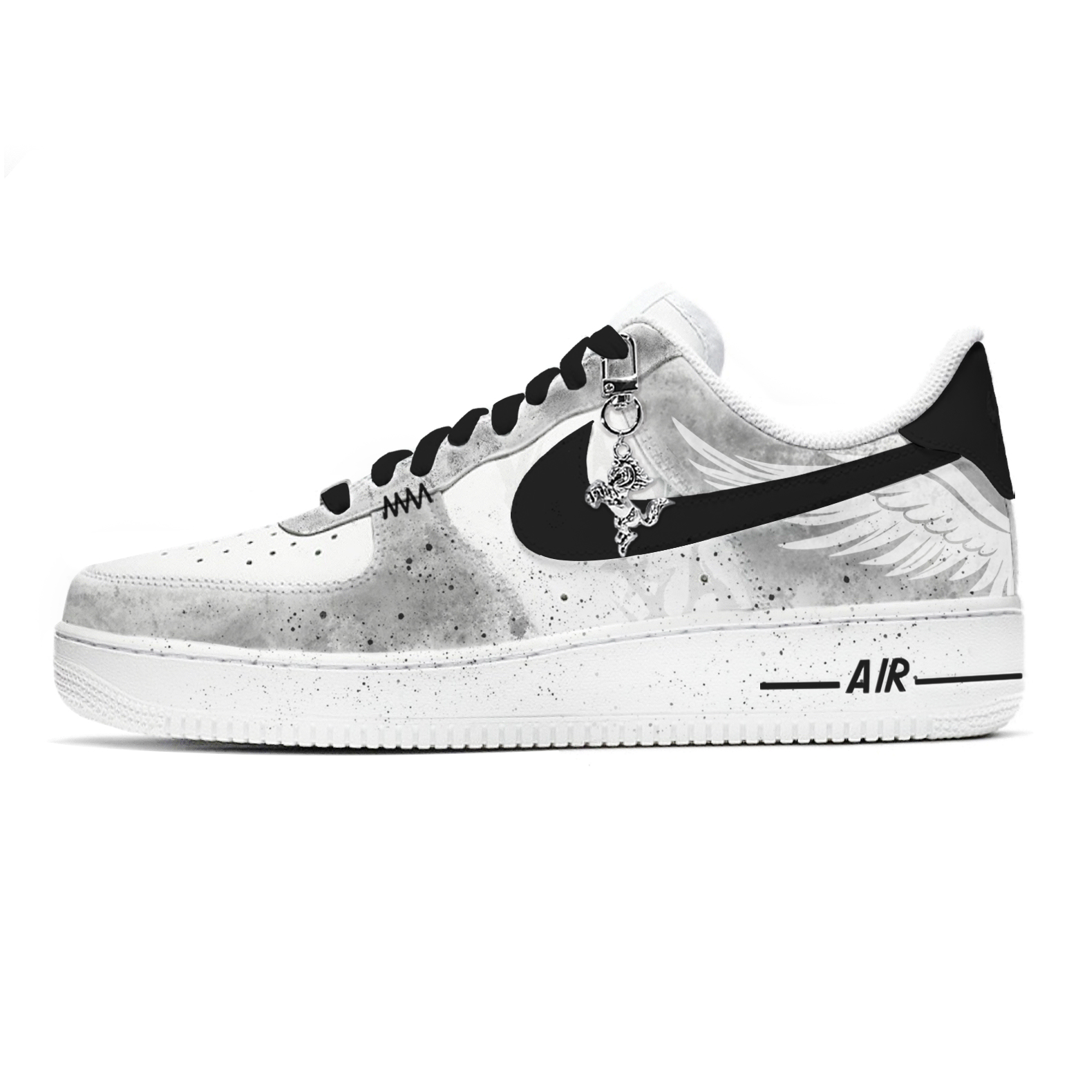 Nike Air Force 1 Black Shine Wings, коллекция CNY Monkey Year, культура Нового года CH
Nike Air Force 1 Black Shine Wings, коллекция CNY Monkey Year, культура Нового года CH