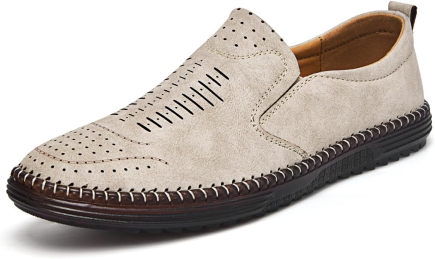 Мужские летние дышащие слипоны из замши, повседневные мокасины ручной работы, мягкая подошва, легкие и удобные для ходьбы, для повседневного ношения, путешествий и вождения Netehadi, бежевый
Мужские летние дышащие слипоны из замши, повседневные мокасины ручной работы, мягкая подошва, легкие и удобные для ходьбы, для повседневного ношения, путешествий и вождения Netehadi, бежевый