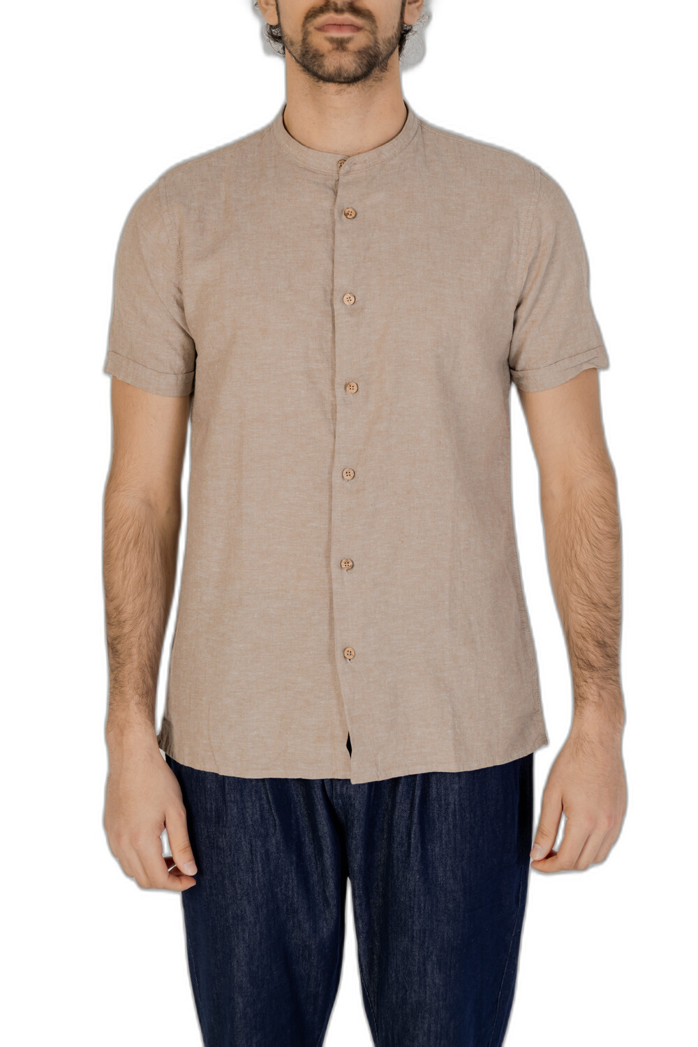 Рубашка Hamaki-Ho с круглым вырезом, бежевый
Рубашка Hamaki-Ho с круглым вырезом, бежевый