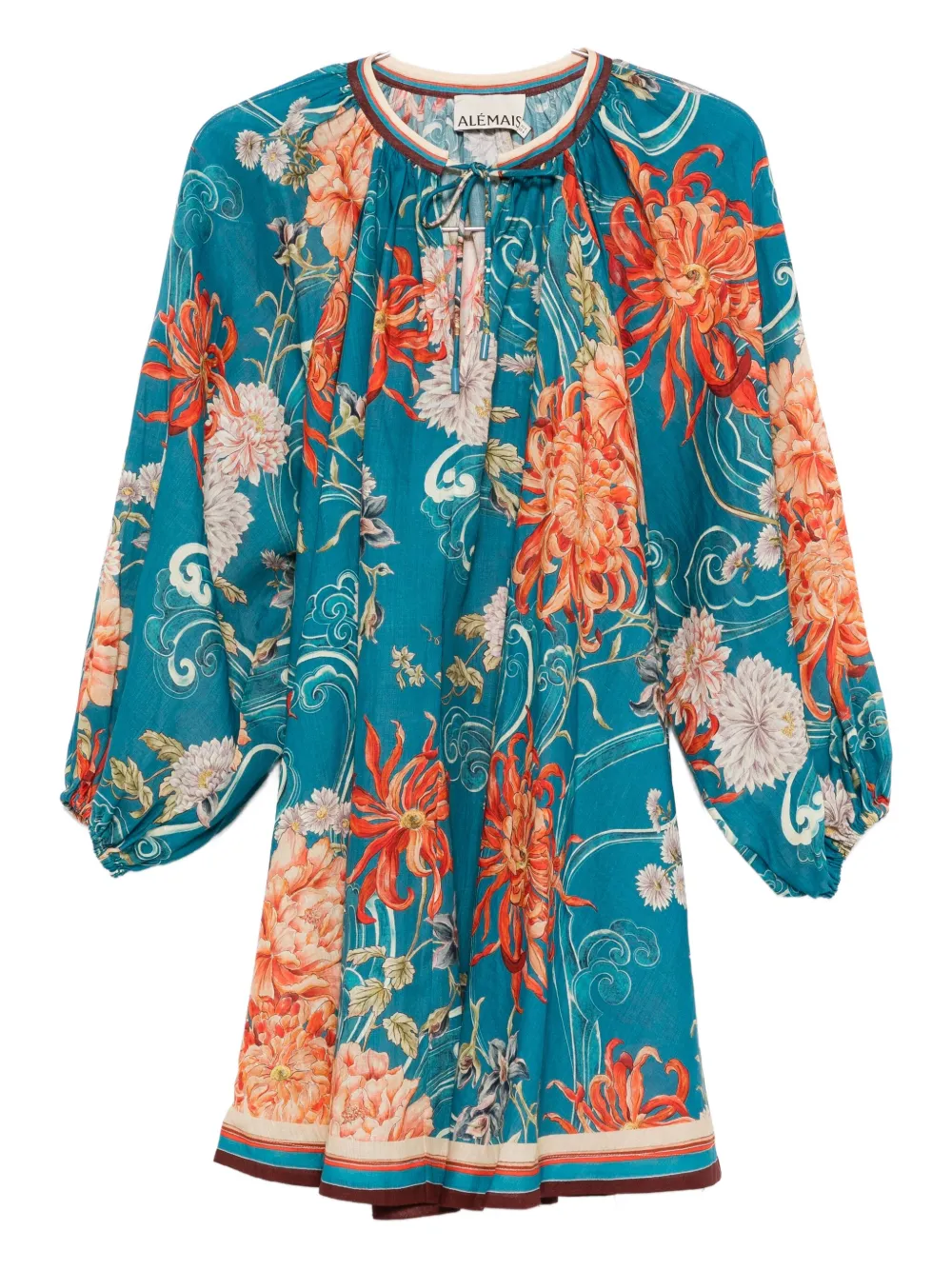 Мини-платье Fletcher с цветочным принтом ALEMAIS, синий
Мини-платье Fletcher с цветочным принтом ALEMAIS, синий