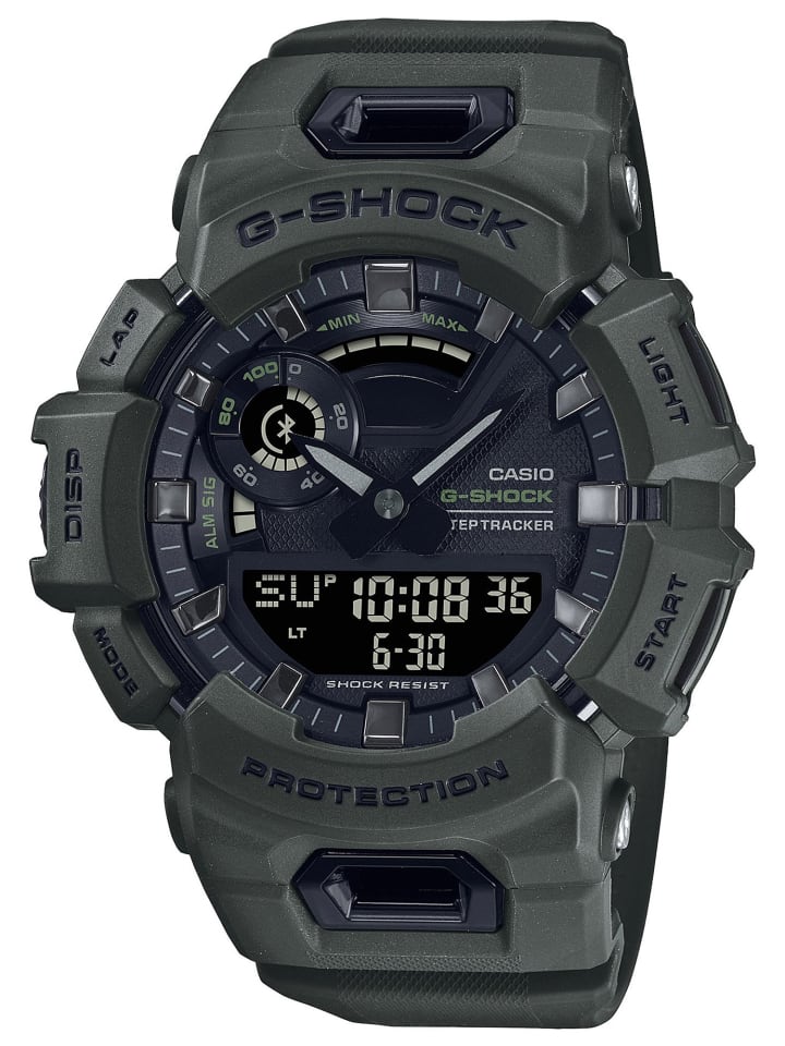 Casio Мужские часы G-Shock G-Squad AnaDigi, цвет хаки, черный/зеленый
Casio Мужские часы G-Shock G-Squad AnaDigi, цвет хаки, черный/зеленый
