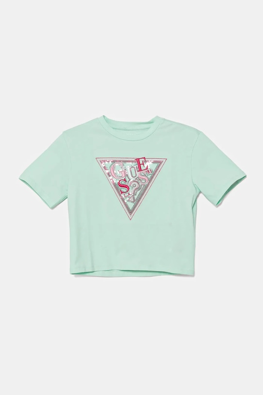 Детская футболка Guess, бирюзовый
Детская футболка Guess, бирюзовый