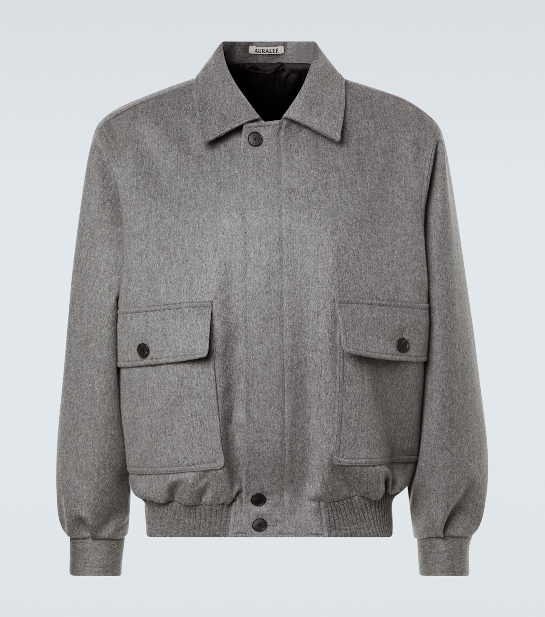 Кашемировый жакет-блузон Auralee, Top Gray
Кашемировый жакет-блузон Auralee, Top Gray