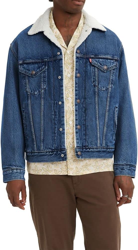 Куртка Levi's Vintage Fit Sherpa Trucker, Dark Stonewash
Куртка Levi's Vintage Fit Sherpa Trucker, Dark Stonewash