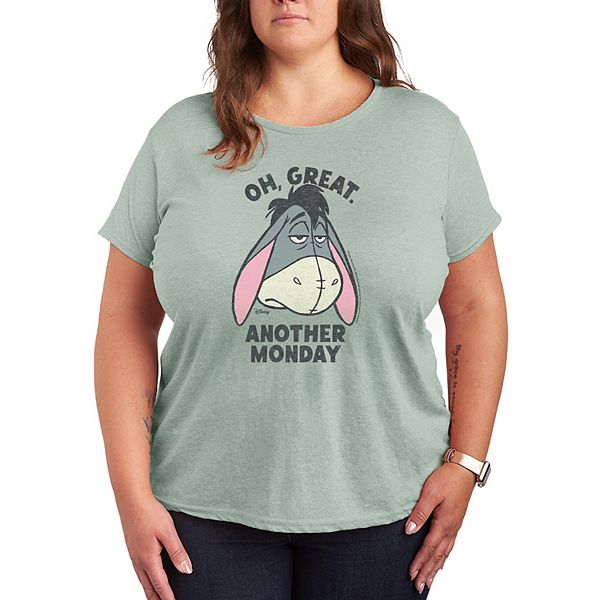 Футболка с принтом Plus size Winnie the Pooh Eeyore Oh Great Disney, Heather Sea Foam
Футболка с принтом Plus size Winnie the Pooh Eeyore Oh Great Disney, Heather Sea Foam