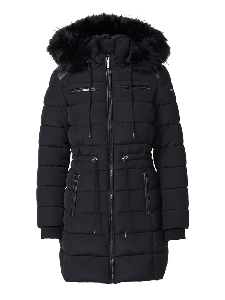 Утепленное пальто с капюшоном в ЧЕРНОМ цвете KOROSHI
Утепленное пальто с капюшоном в ЧЕРНОМ цвете KOROSHI