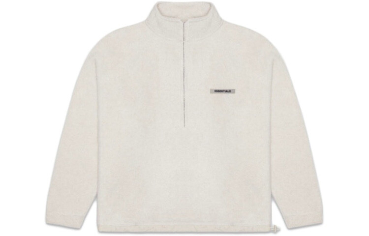 Толстовка унисекс овсянка Fear Of God Essentials, светло-бежевый 
Толстовка унисекс овсянка Fear Of God Essentials, светло-бежевый