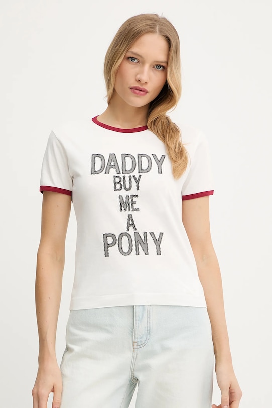 Футболка хлопковая REIMAGINE by Patrick Mcdowell Pinko, белый
Футболка хлопковая REIMAGINE by Patrick Mcdowell Pinko, белый