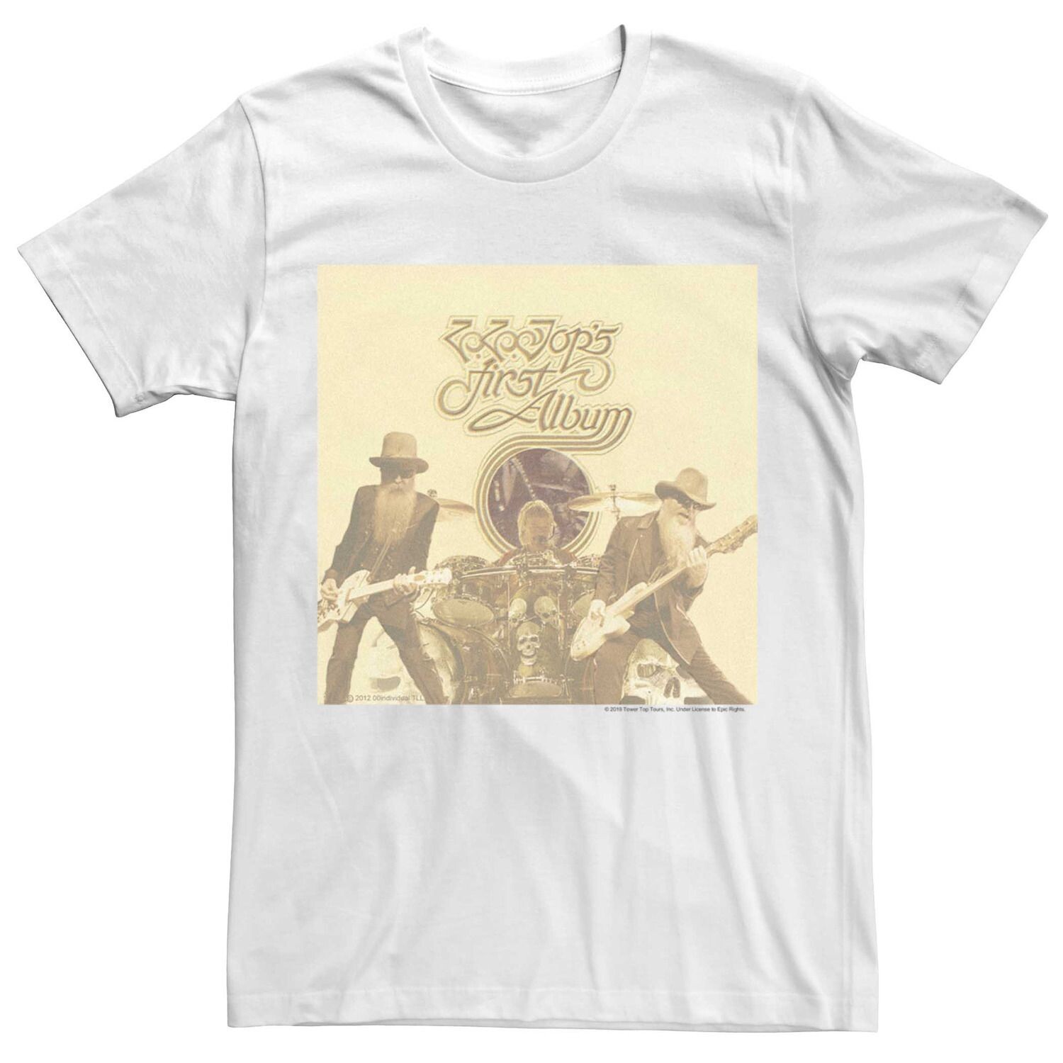 Мужская футболка с винтажным плакатом ZZ Top First Album Licensed Character
Мужская футболка с винтажным плакатом ZZ Top First Album Licensed Character