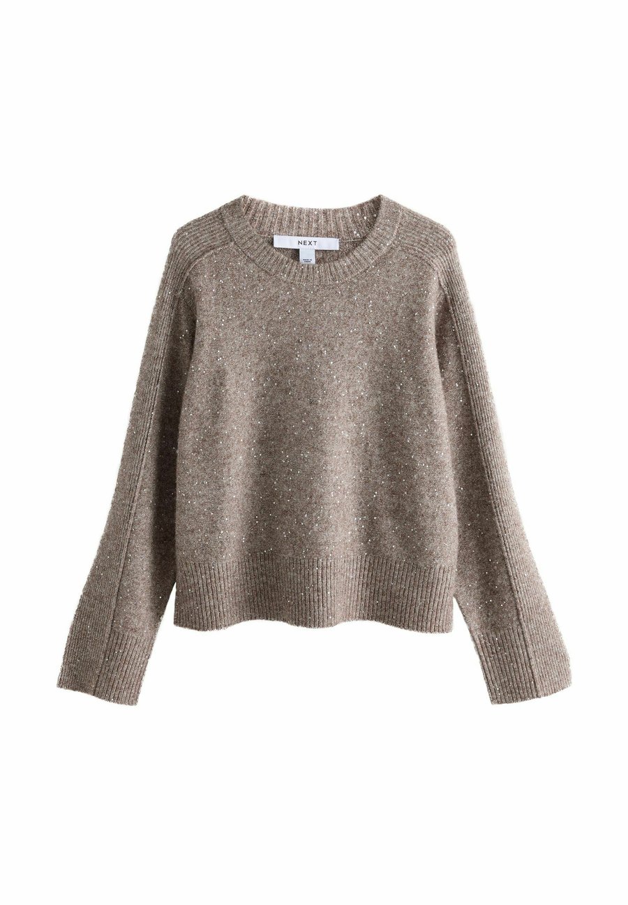 Джемпер Next CREW NECK, Neutral Sequin/Brown
Джемпер Next CREW NECK, Neutral Sequin/Brown