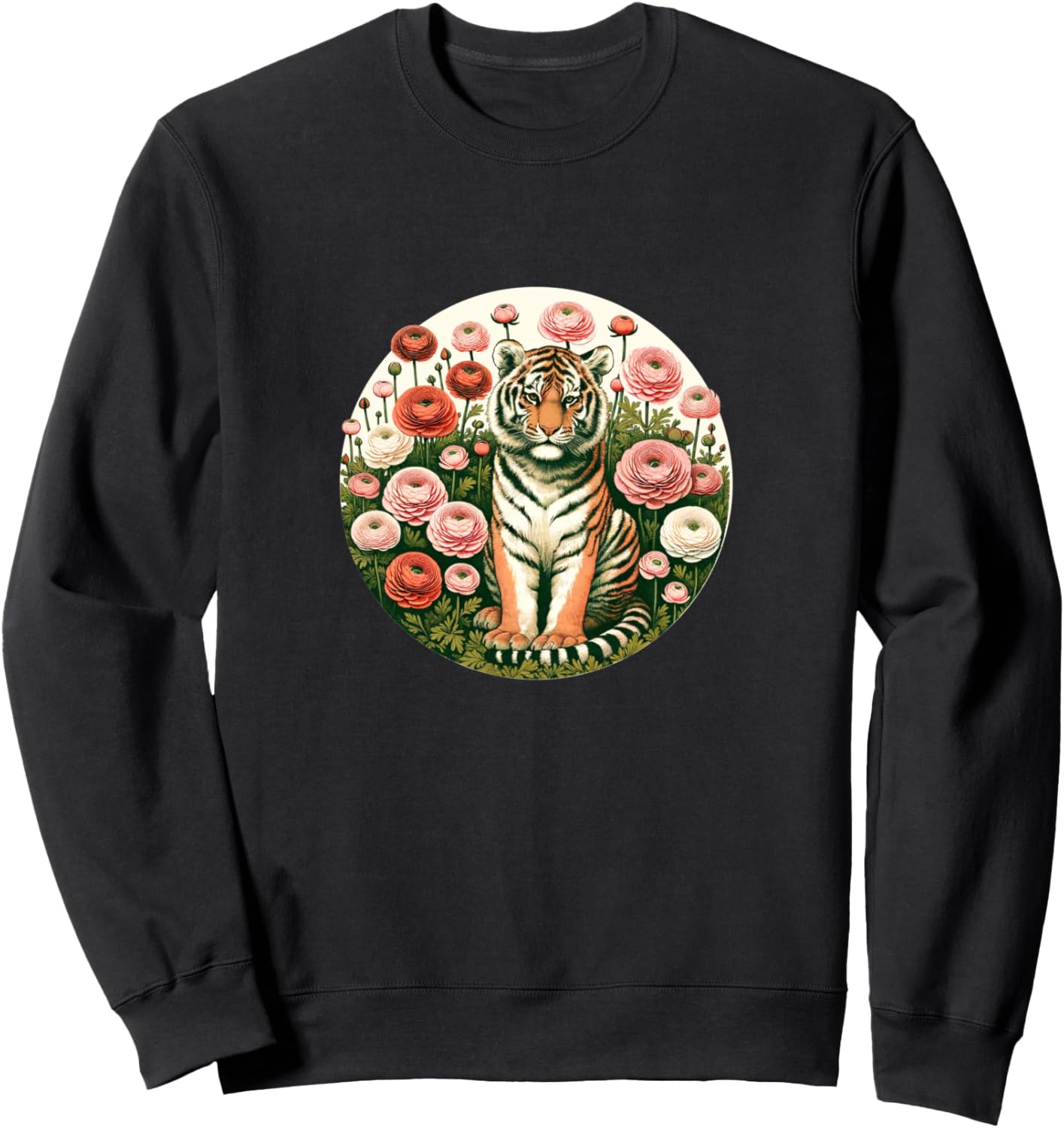 Толстовка с изображением тигра в стиле ретро Retro Tiger Lovers Illustration Bubb, черный
Толстовка с изображением тигра в стиле ретро Retro Tiger Lovers Illustration Bubb, черный
