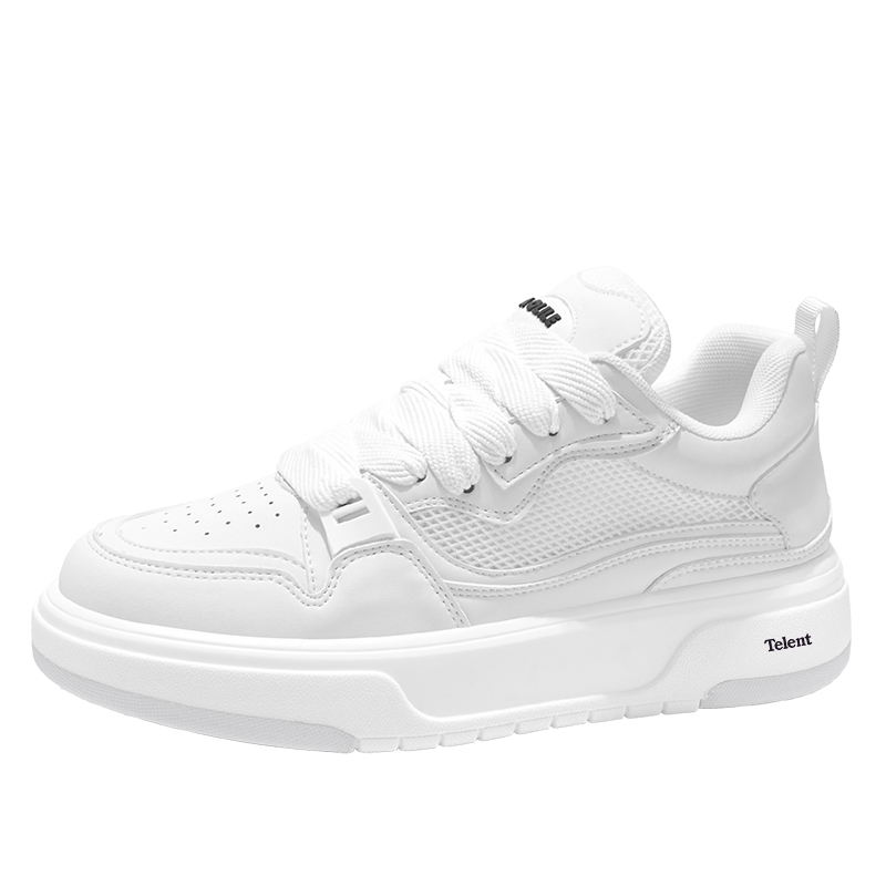 TELENT Амортизирующие и дышащие низкие повседневные туфли для мужчин, белые
TELENT Амортизирующие и дышащие низкие повседневные туфли для мужчин, белые
